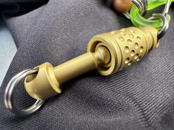 Brass QD Kwik Release Keychain Coupler – CountyComm