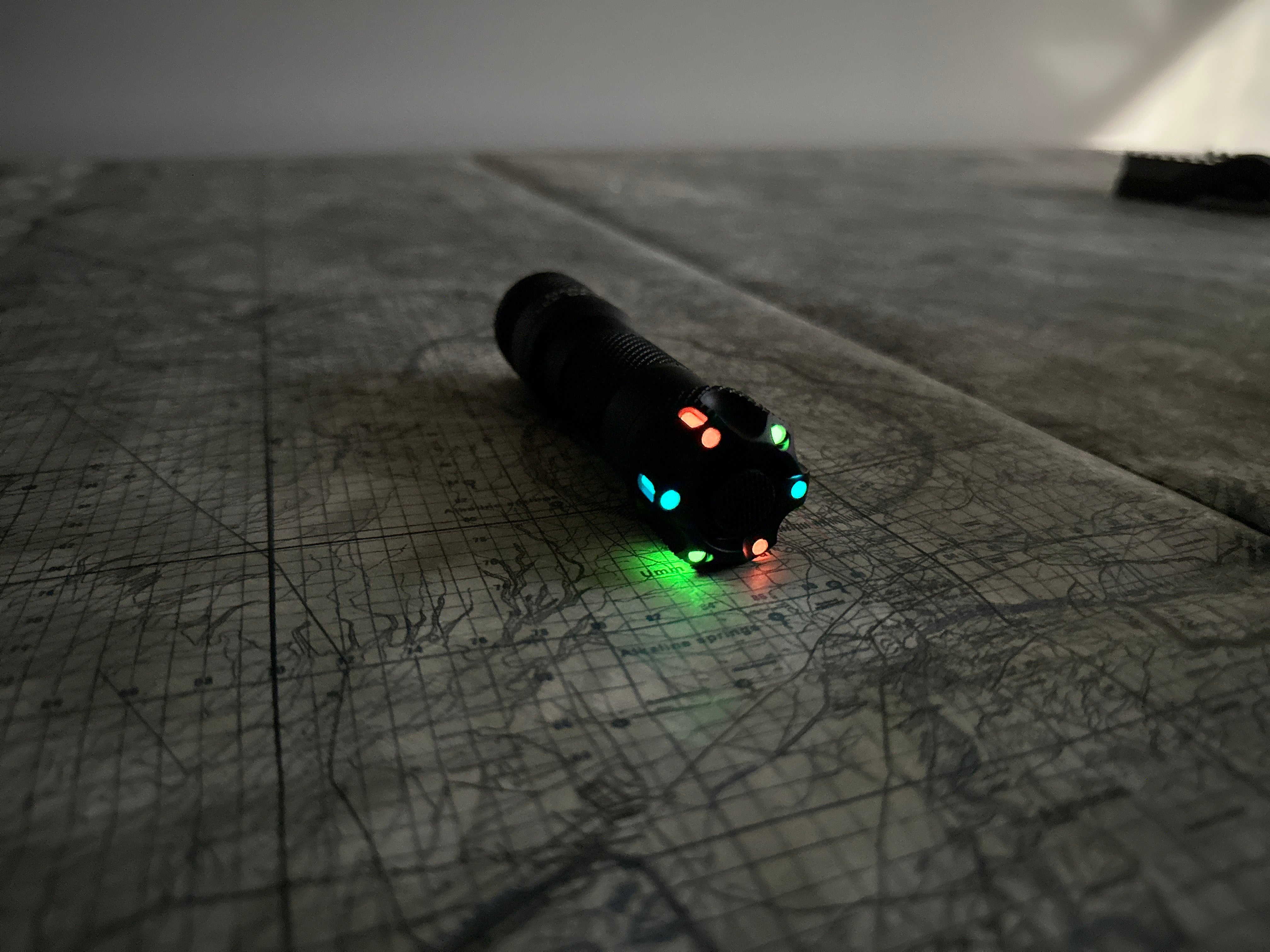 LEP Laser Flashlight - DX Reach Rev 3 18650/21700 Tactical Light