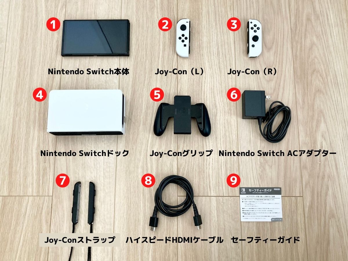 初代 Switch と有機ELモデルを箱に戻す方法を写真でわかりやすく紹介