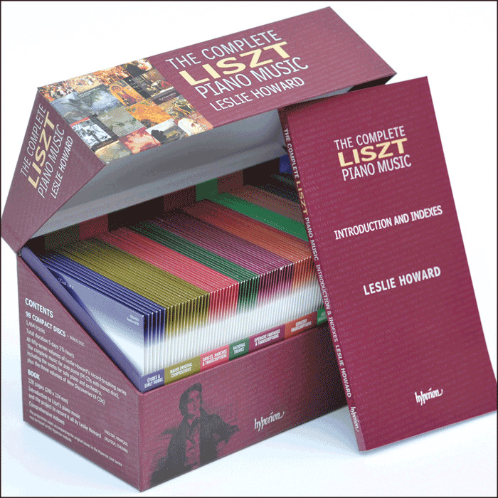 Release “The Complete Liszt Piano Music” by Liszt; Leslie Howard