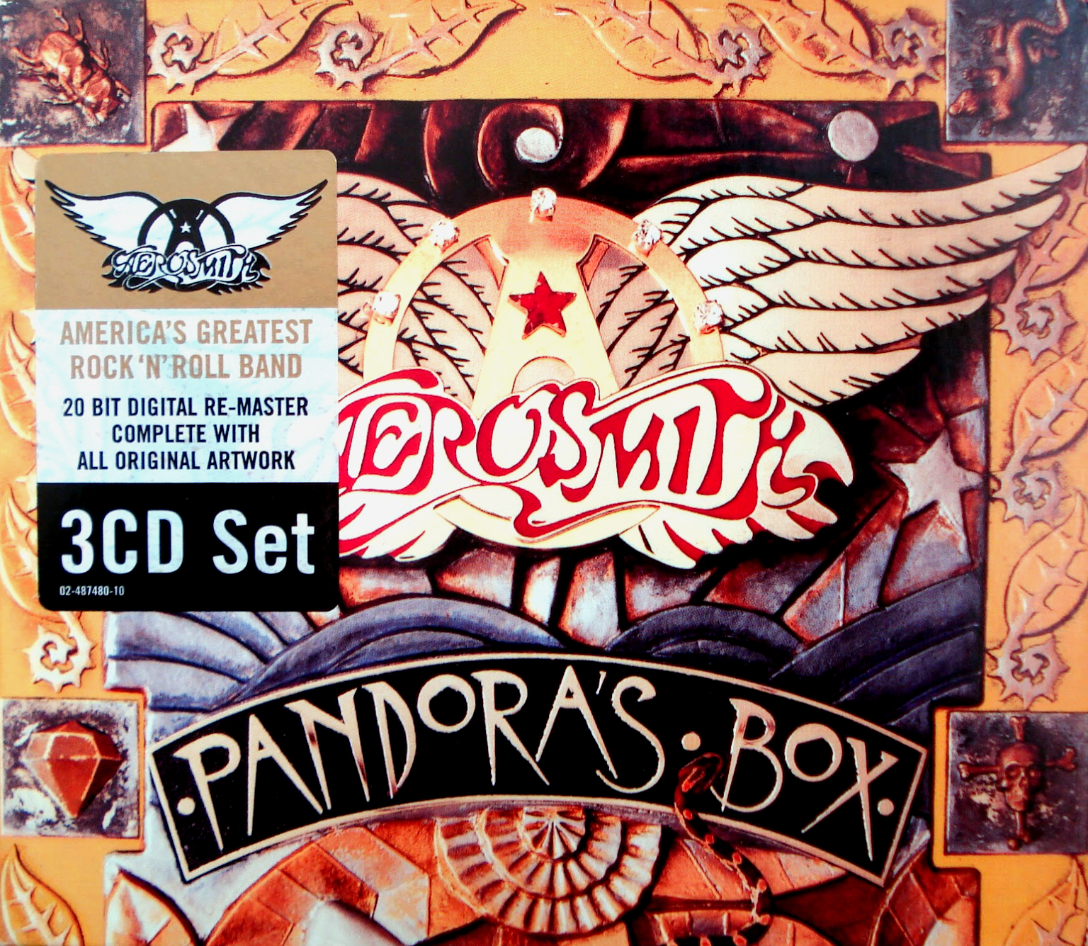 Aerosmith Pandora's Box サイン入りCD Aerosmith - Pandora's Box