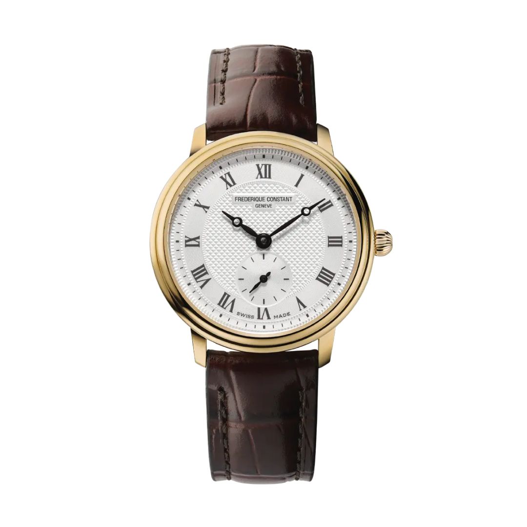 Frederique Constant Slimline Lady Plaque Ouro FC-235M1S5 - Corvus