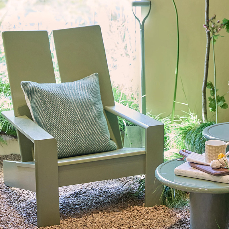 AD11ラウンジチェア グリーン｜アウトドア家具 | THE CONRAN SHOP