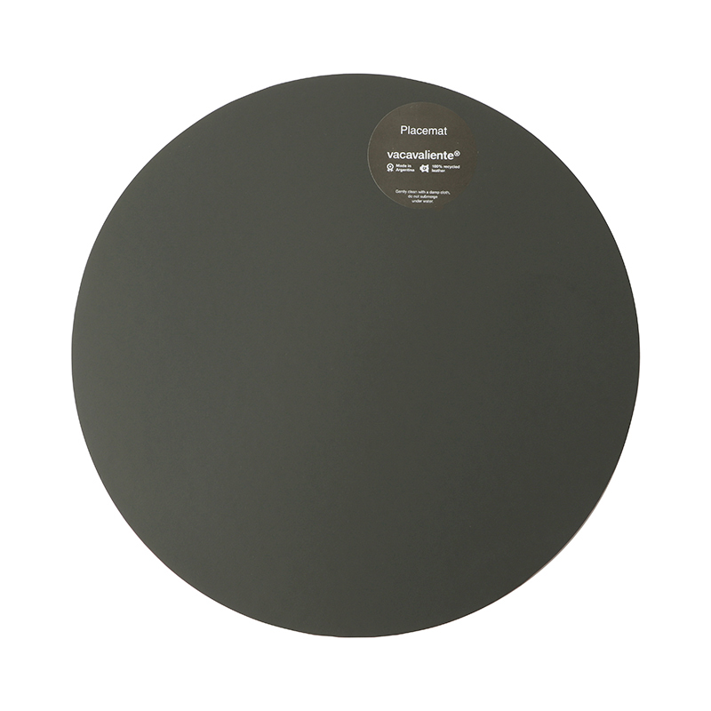 RUCA ROUND PLACEMAT 36CM - GREY｜プレースマット | THE CONRAN SHOP