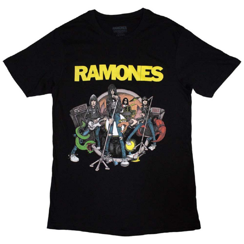 Ramones - Cartoon Band T-Shirt black, 24,99 €