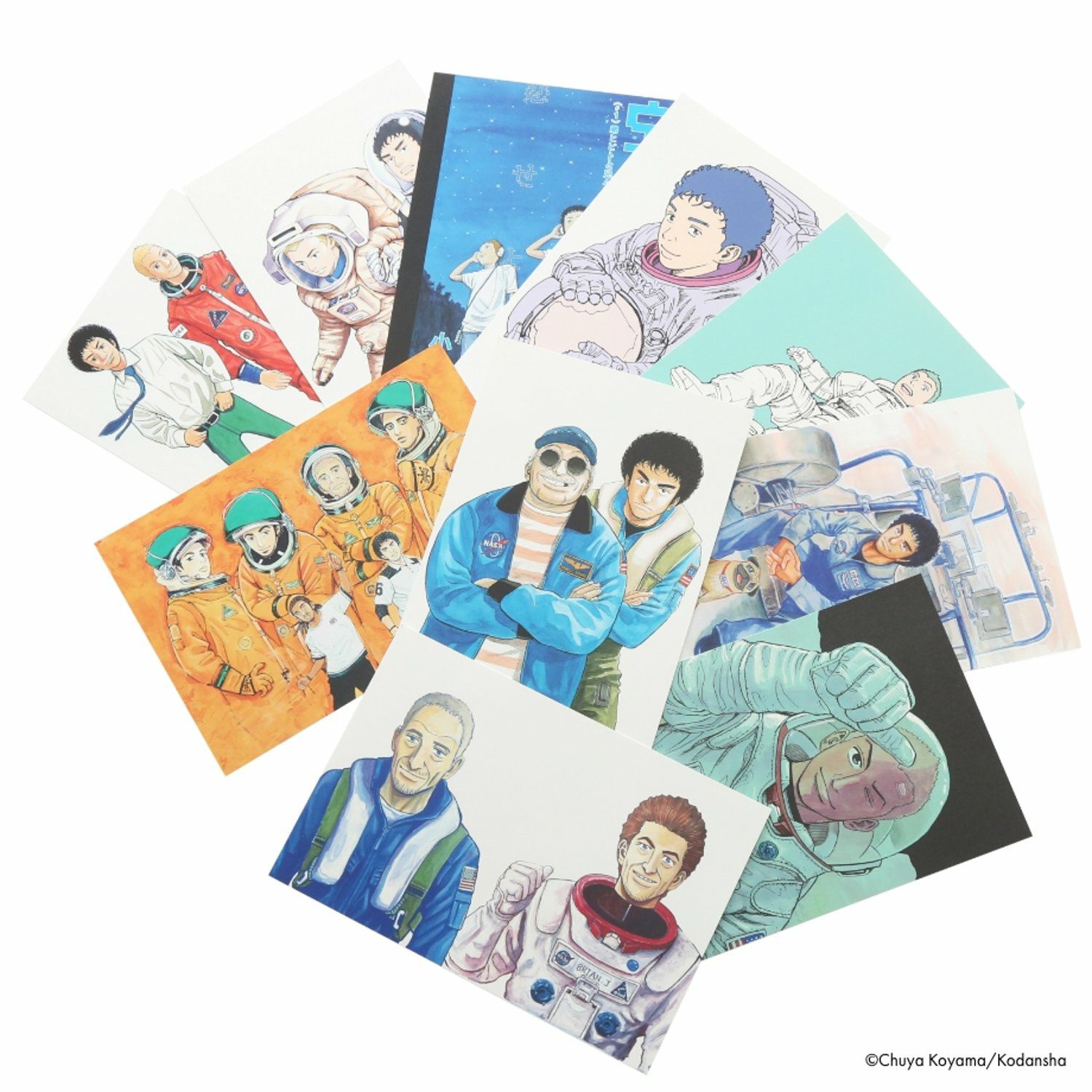 宇宙兄弟 缶入りポストカード (10枚)セット | コルクショップ