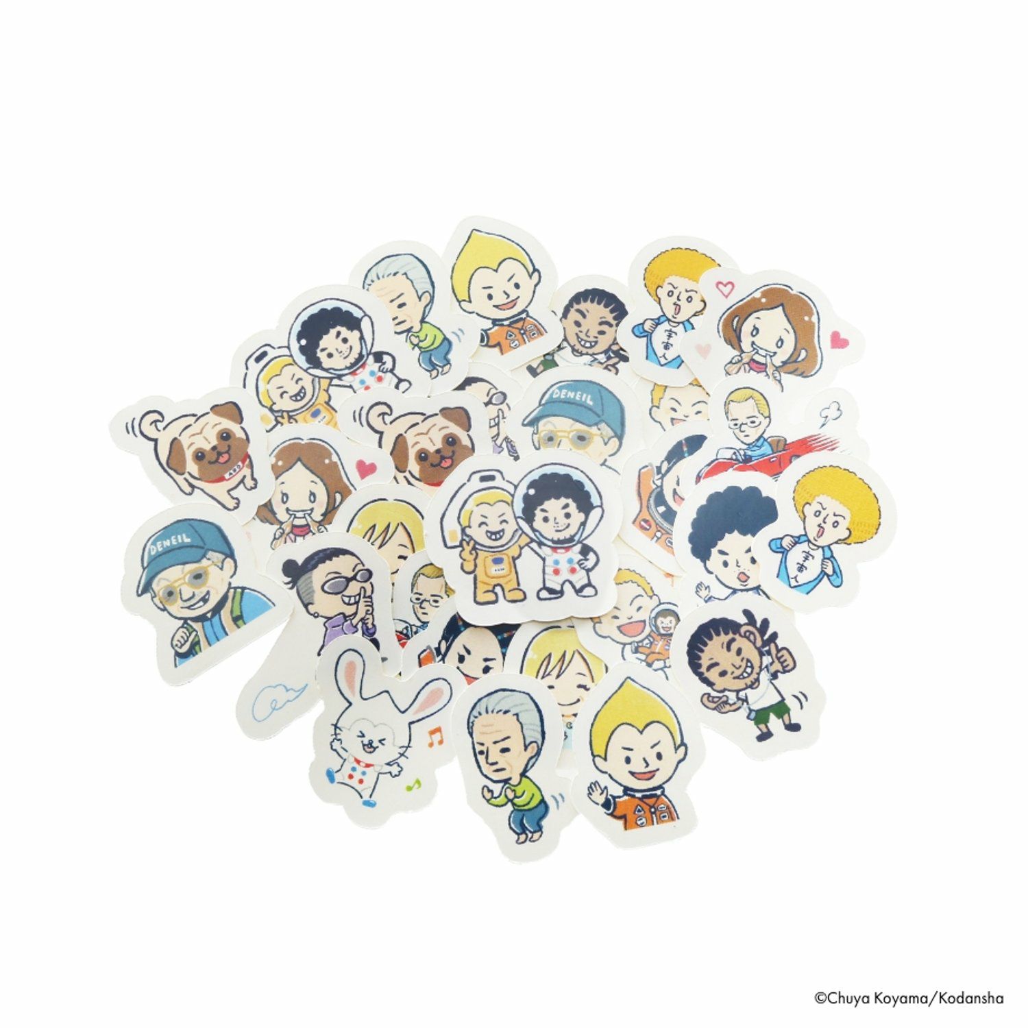 宇宙兄弟 ちびキャラステッカーセット | コルクショップ