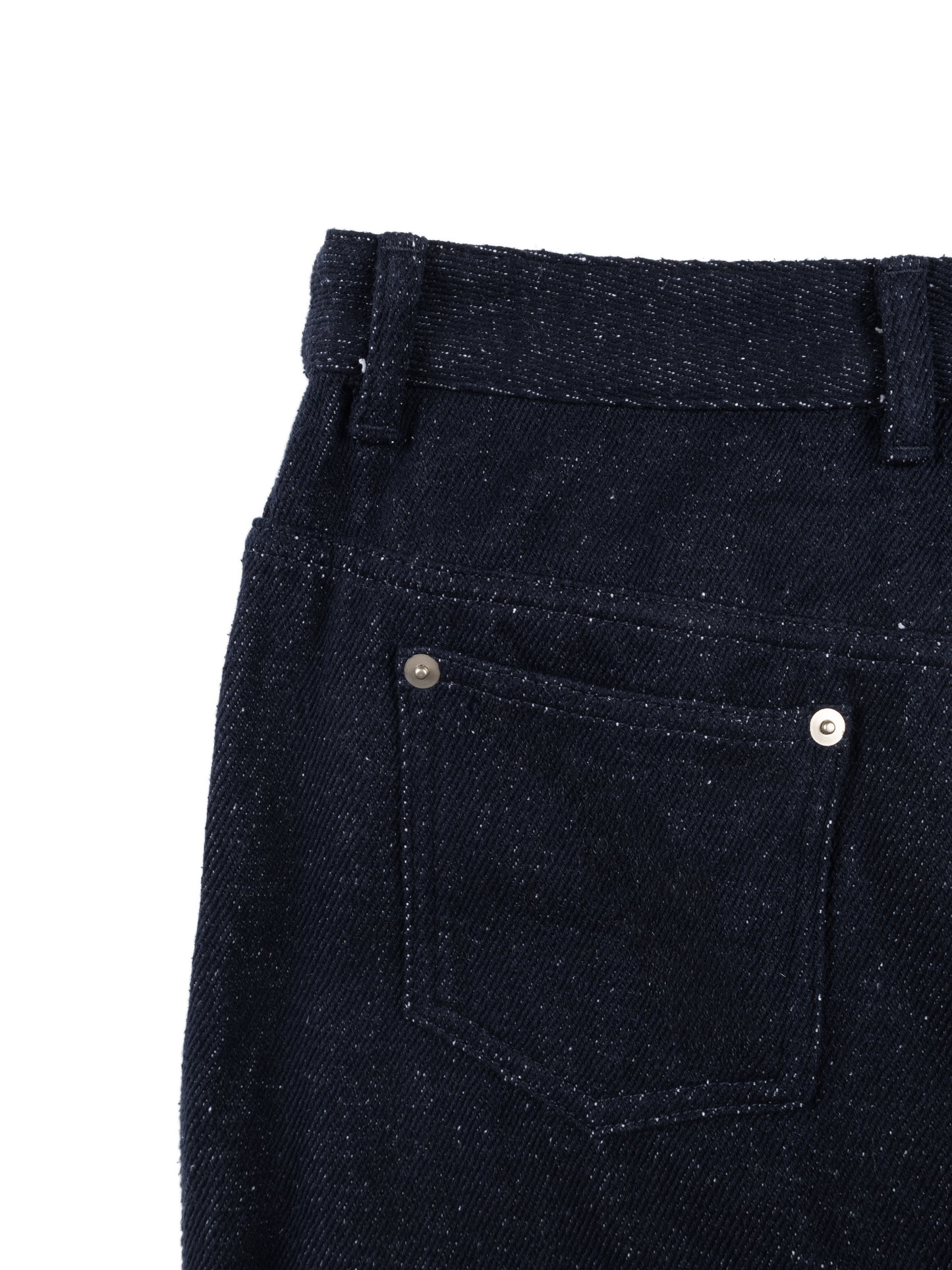 SILK NEP DENIM PANTS for WOMEN｜DARK NAVY – Cornier