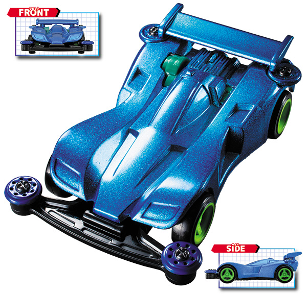 コロコロ最強の伝説再び！ トミカ×ミニ四駆「マグナムセイバー ブルー