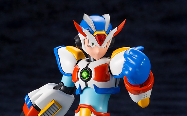 ロックマンX3」より「マックスアーマー」を装着したエックスが登場