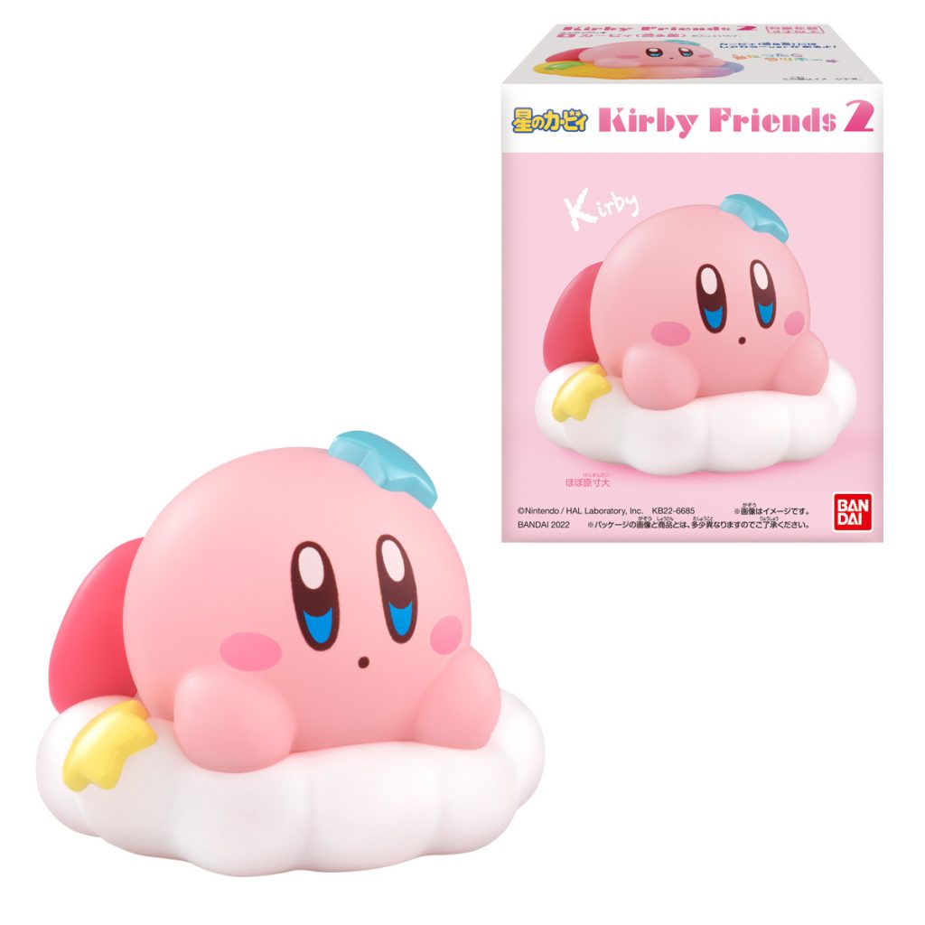 可愛くて癒されるてのりサイズの食玩フィギュア「星のカービィ Kirby