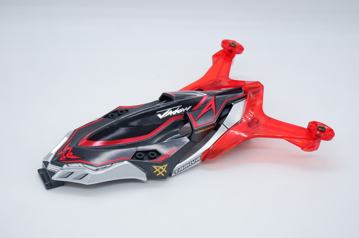 レーザーミニ四駆「ジャドーエース」が発売！ 炎のように燃える真紅の
