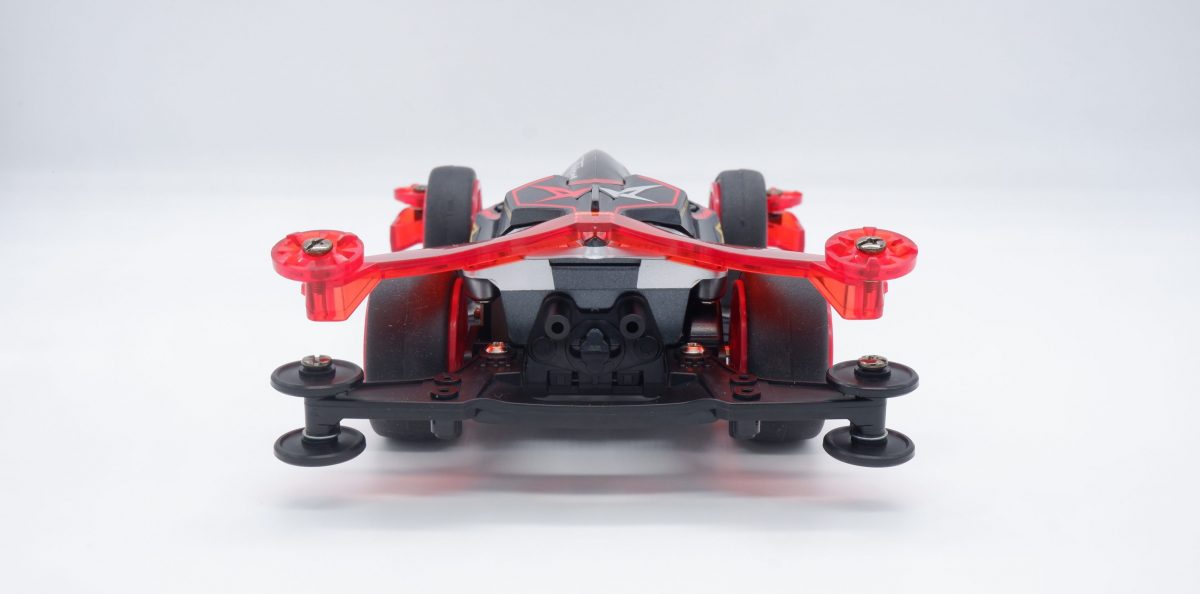 レーザーミニ四駆「ジャドーエース」が発売！ 炎のように燃える真紅の