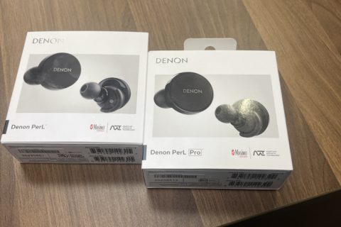 横浜店】DENONの新しいワイヤレスイヤホン「Perl」と「Perl pro」使っ