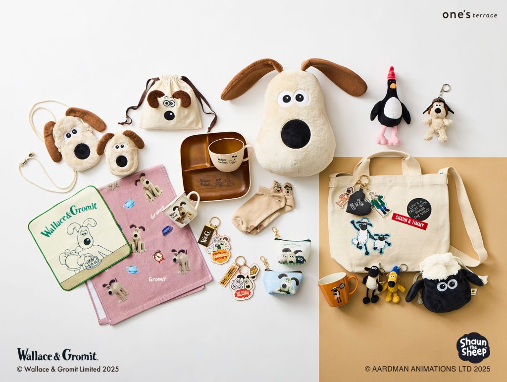 事業リリース one'sterrace】「ウォレスとグルミット」「ひつじの