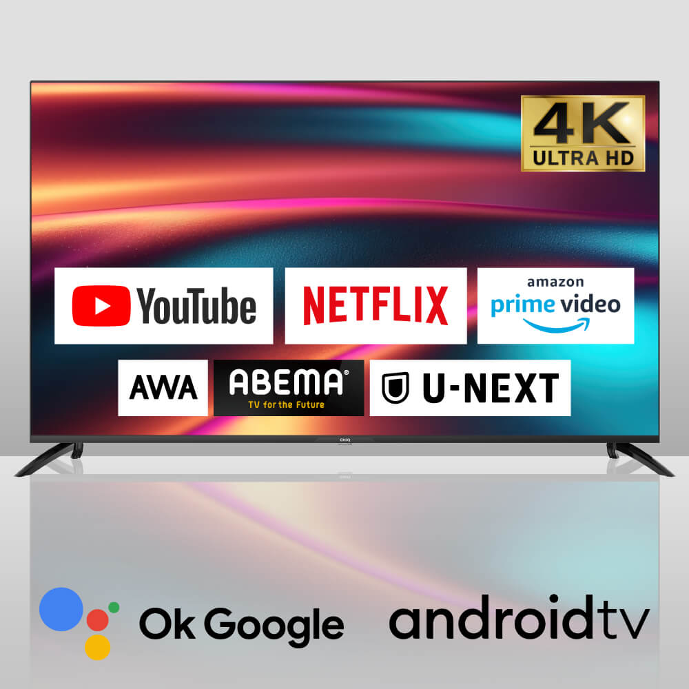 ジェネリック家電のマクスゼン（株）、4K対応チューナーレステレビ