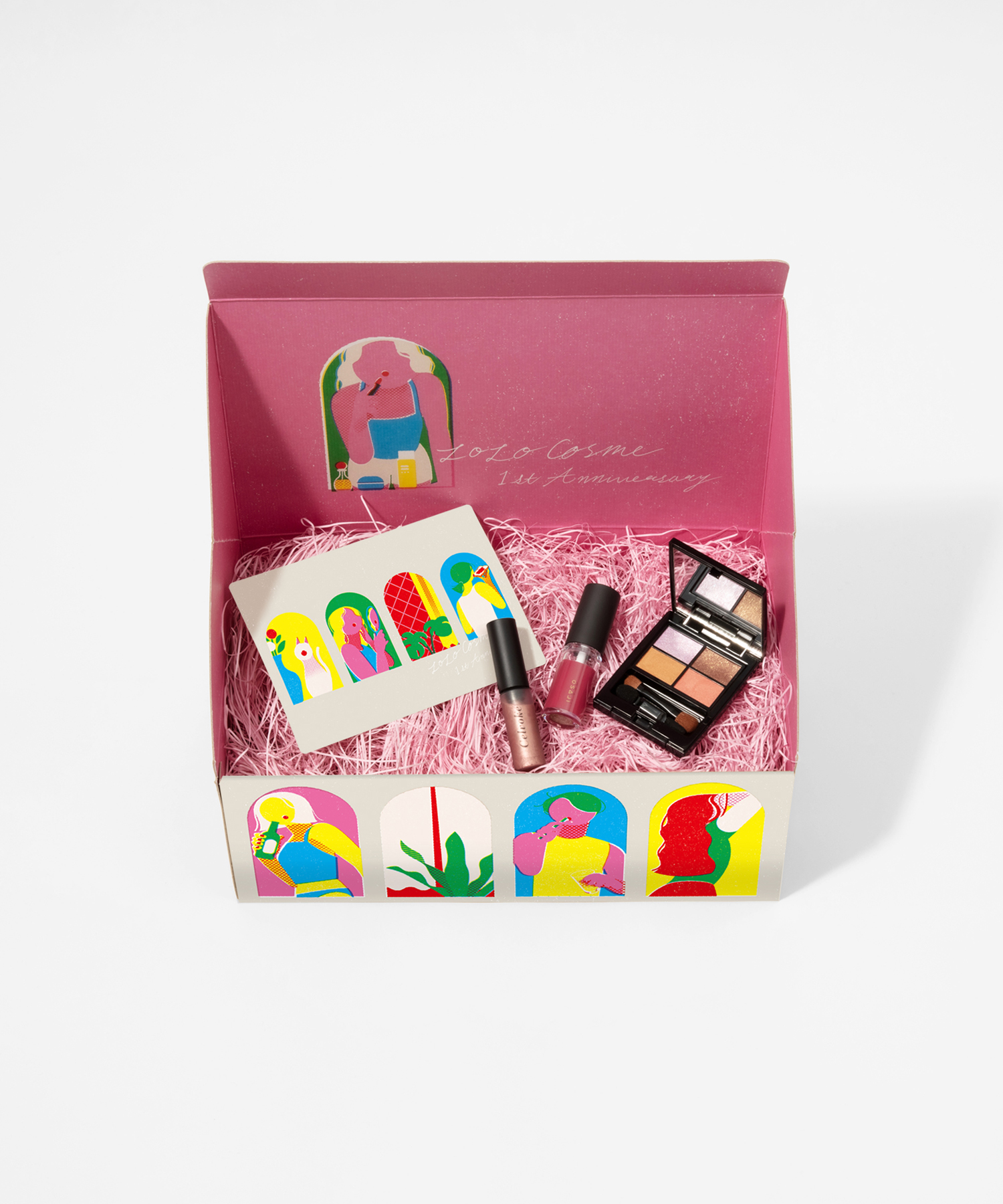 ZOZOCOSME」オープン1周年！複数の人気ブランドのコスメアイテムを1箱