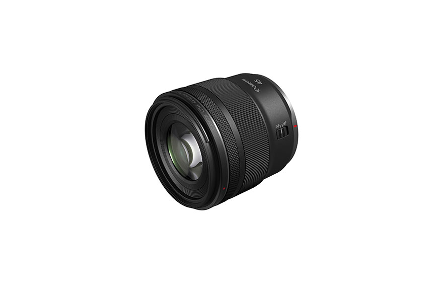 大口径標準単焦点レンズ“RF45mm F1.2 STM”を発売 開放F値1.2による