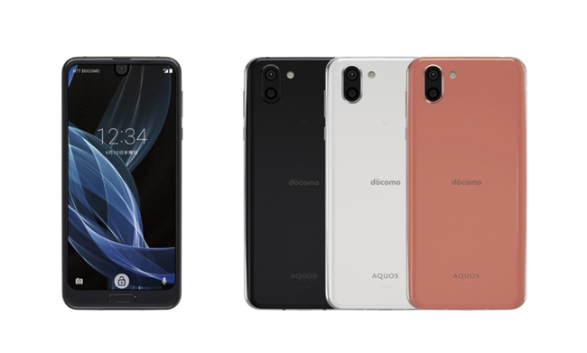株式会社NTTドコモ向けスマートフォン「AQUOS R2」＜SH-03K＞を商品化