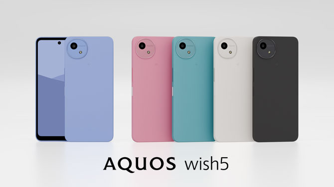 スマートフォン「AQUOS wish5」を商品化｜ニュースリリース：シャープ