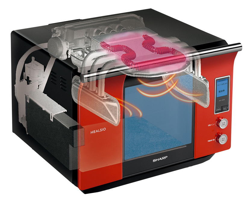 SHARP ウォーターオーブン ヘルシオ(HEALSIO) AX-MX2-R シャープ ヘルシオ AX-MX2-R [レッド系] 価格比較 - 価格.com