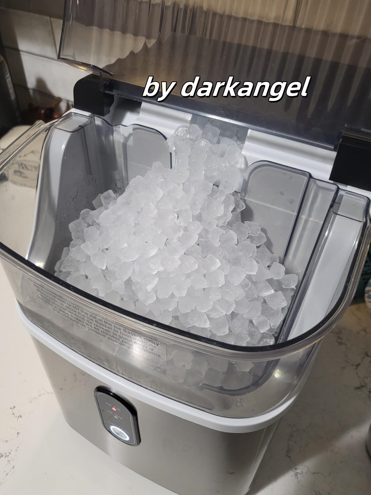 Cowsar 34lbs/24H Nugget Ice Makers Countertop