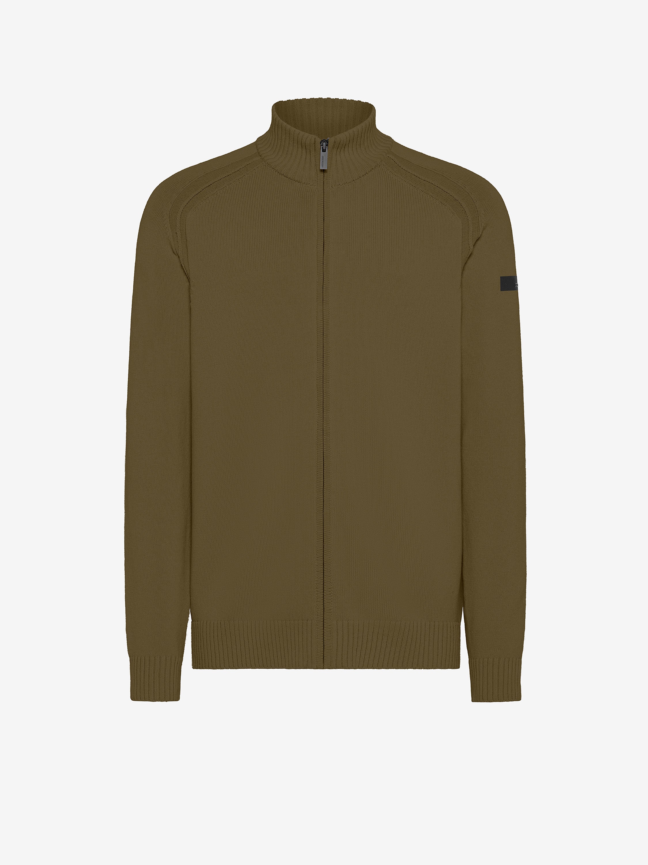 Cotton Plain Full Zip Knit - RRD Roberto Ricci Designs - Official