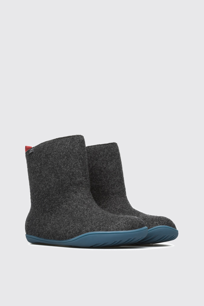 WABI Grey Boots for Women - Autumn / Winter collection - Camper USA