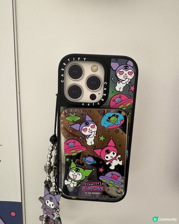 iPhoneアクセサリー CASETIFY KUROMI ROCKET iPhone16pro CASETIFY