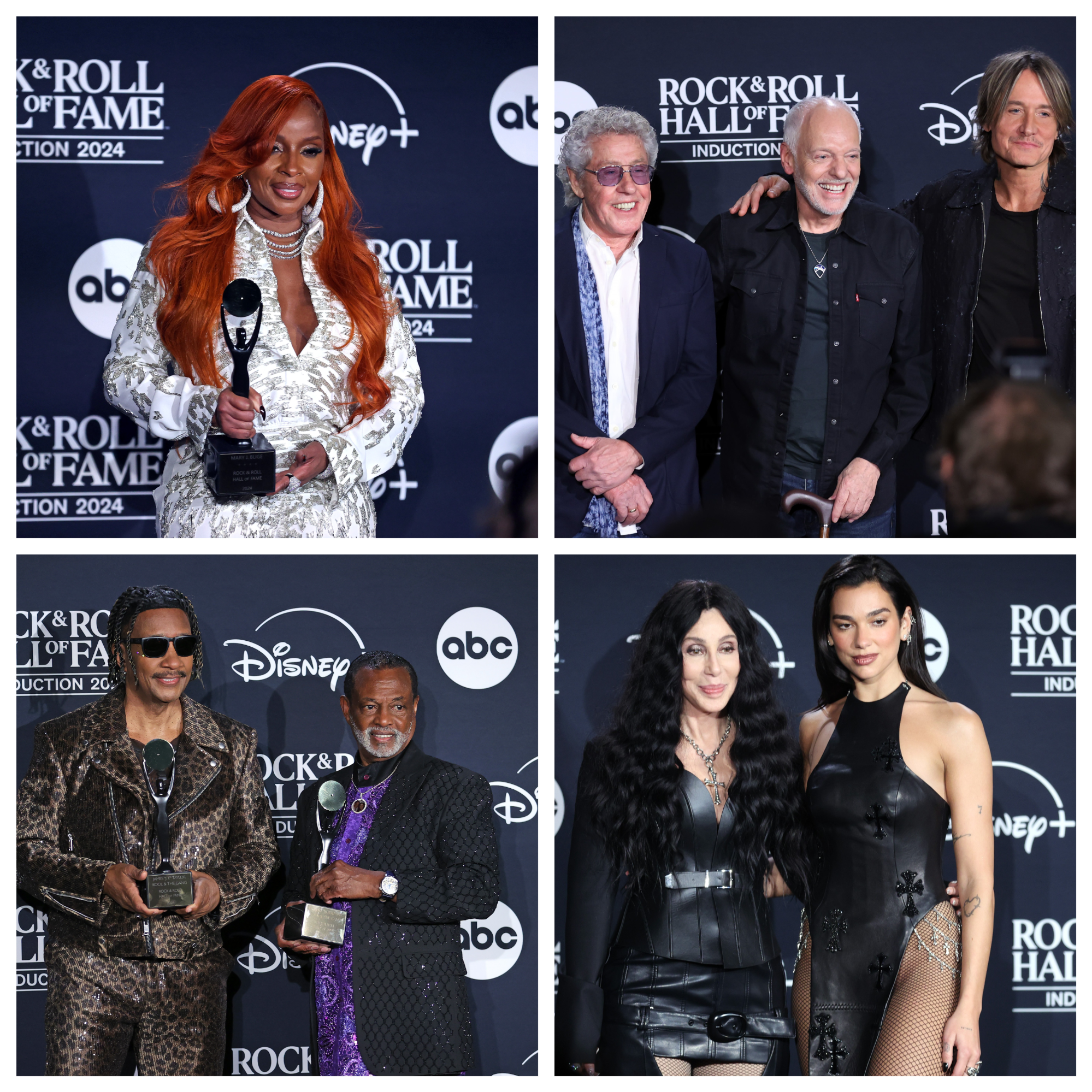 Backstage at the Rock & Roll Hall of Fame inductions: Stars talk