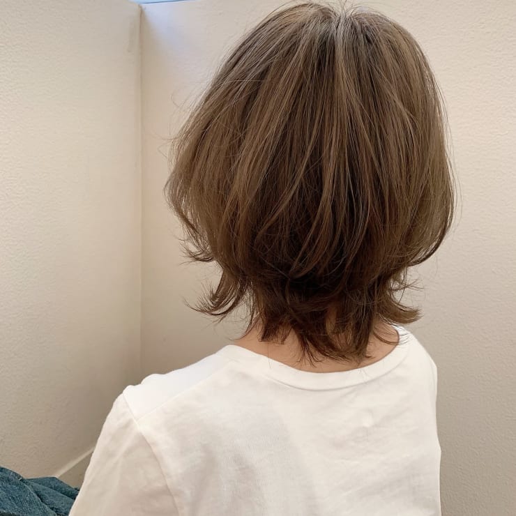 添田】ひし形ヘルシーレイヤーデジタルパーマ大人ボブ | Maria by