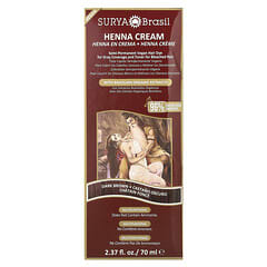 ヘナクリーム、ハイパフォーマンスヘルシーヘアカラー、白髪染め用