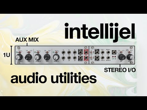 Intellijel Designs Aux Mix 1U— Clockface Modular