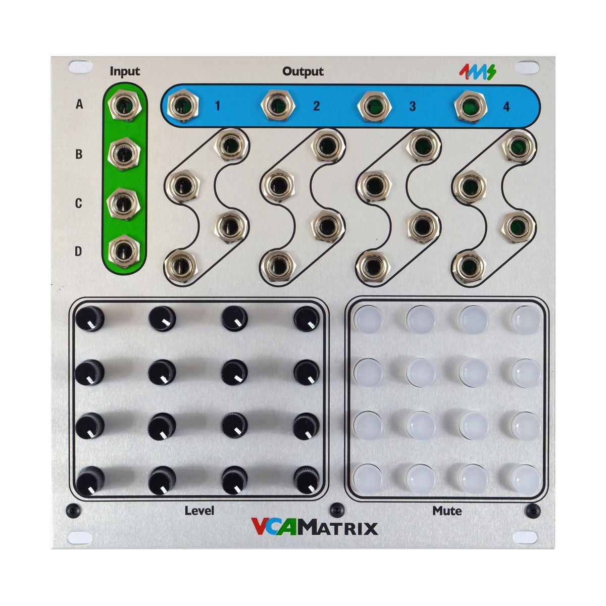 4ms VCA Matrix ( VCAM )— Clockface Modular