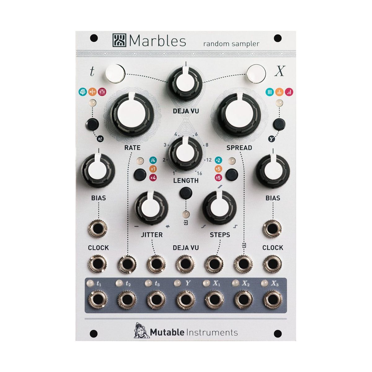 Mutable Instruments Marbles— Clockface Modular