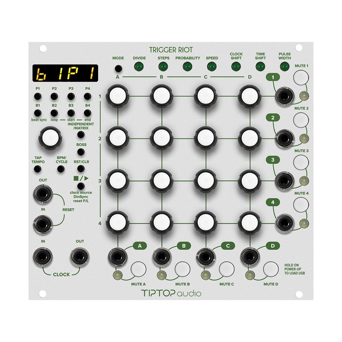 Tiptop Audio Trigger Riot— Clockface Modular