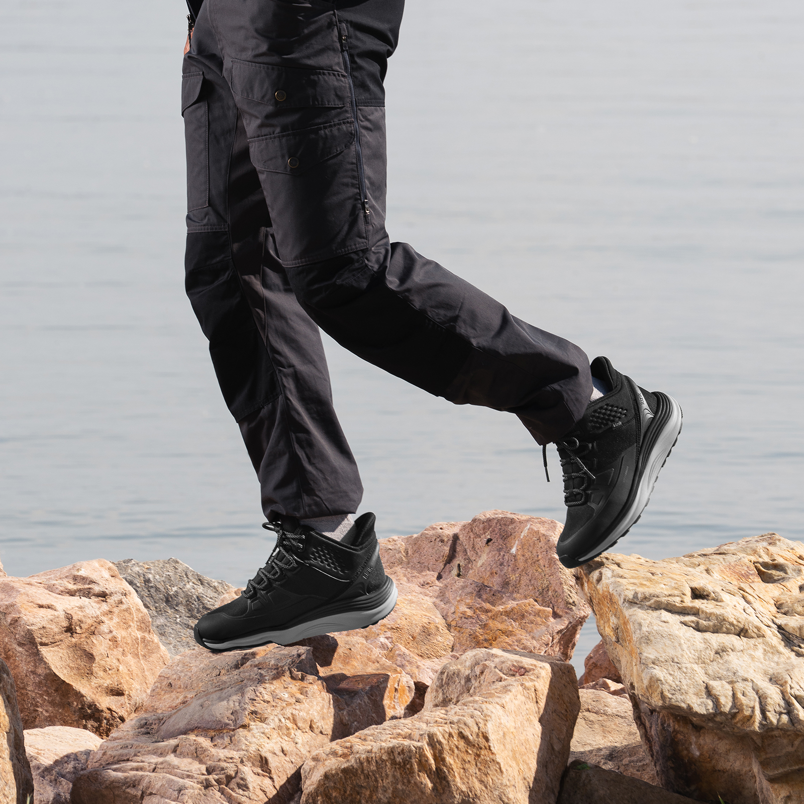 Men's London AT Mid WP-Black/Alloy – KIZIK（キジック）公式