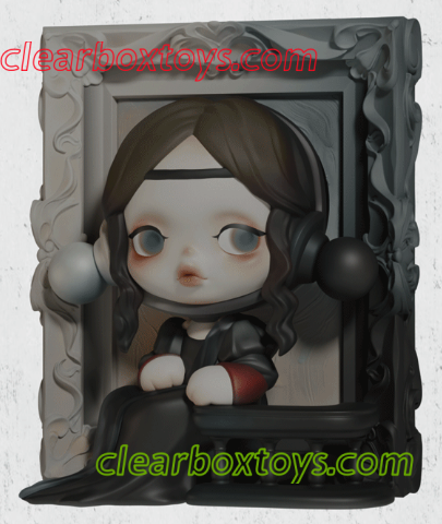 skullpanda la porte figure Paris exclusive - Clear Box Toys