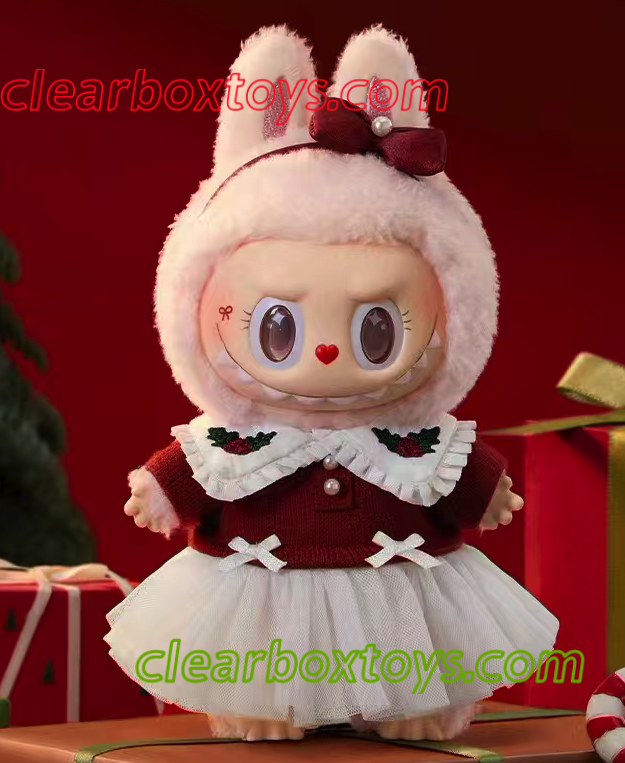 labubu mokoko fall into spring vinyl plush doll big - Clear Box Toys