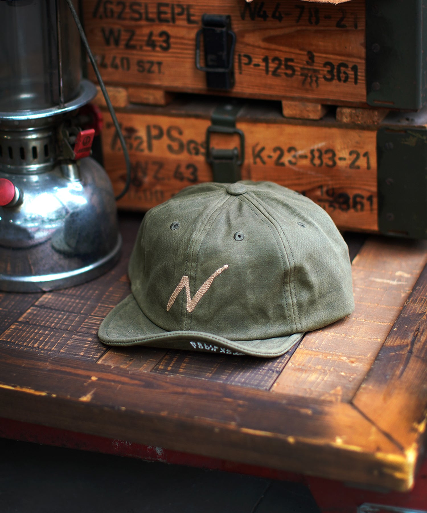 NAC033 NANGA × Clef WAXED COTTON B.CAP – CLEFSHOP