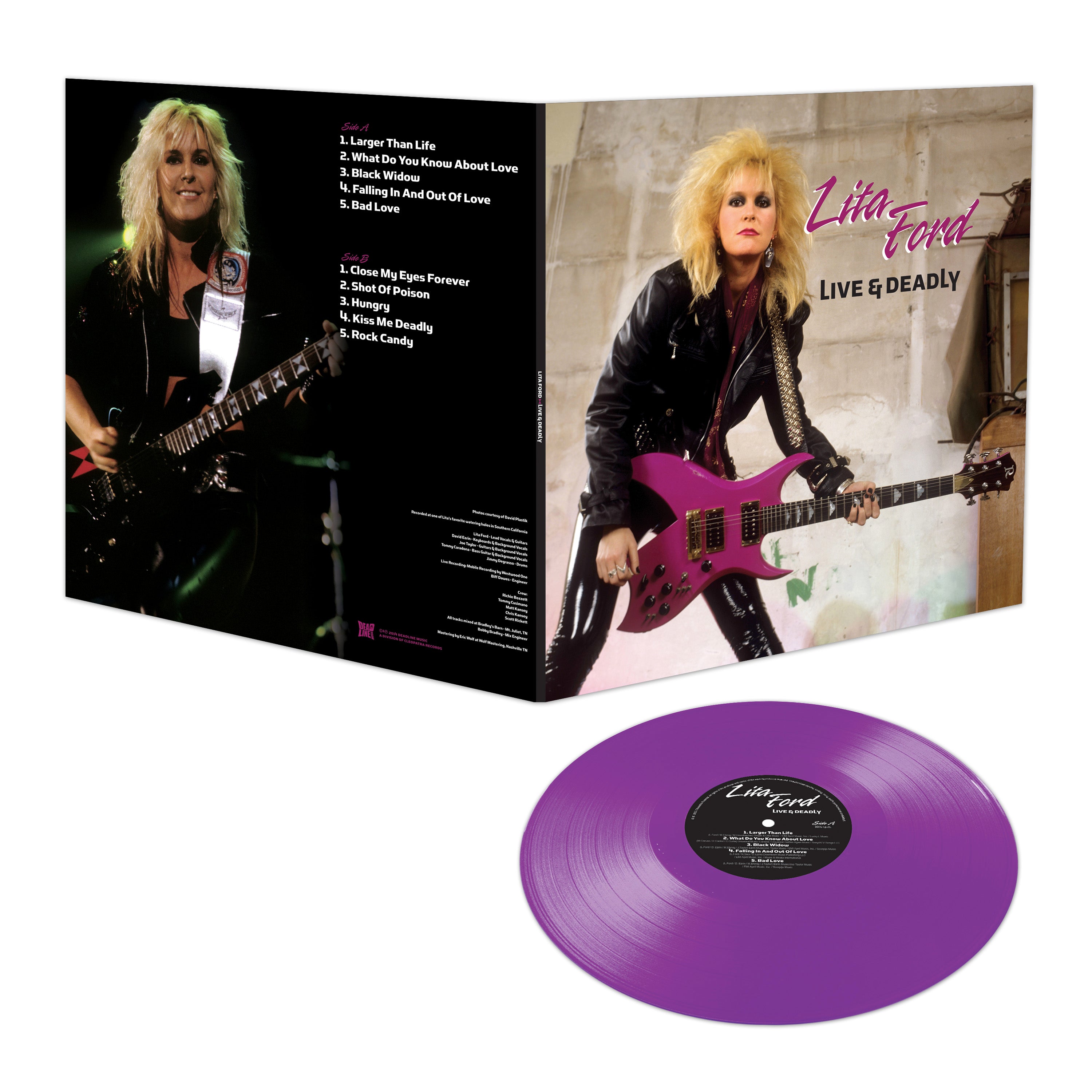 Lita Ford - Live & Deadly (Limited Edition Purple Vinyl