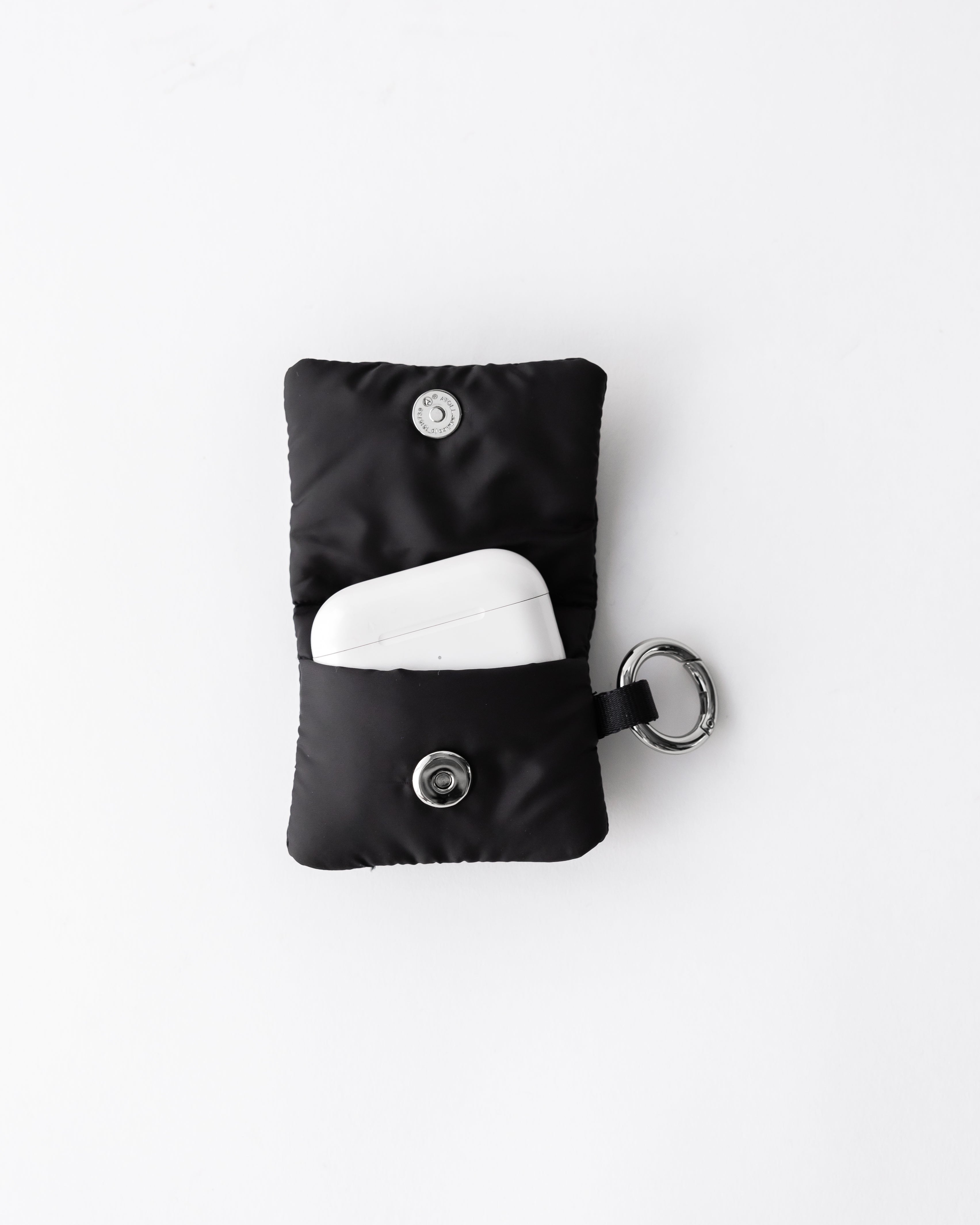 PADDED AIRPODS CASE(BLACK)