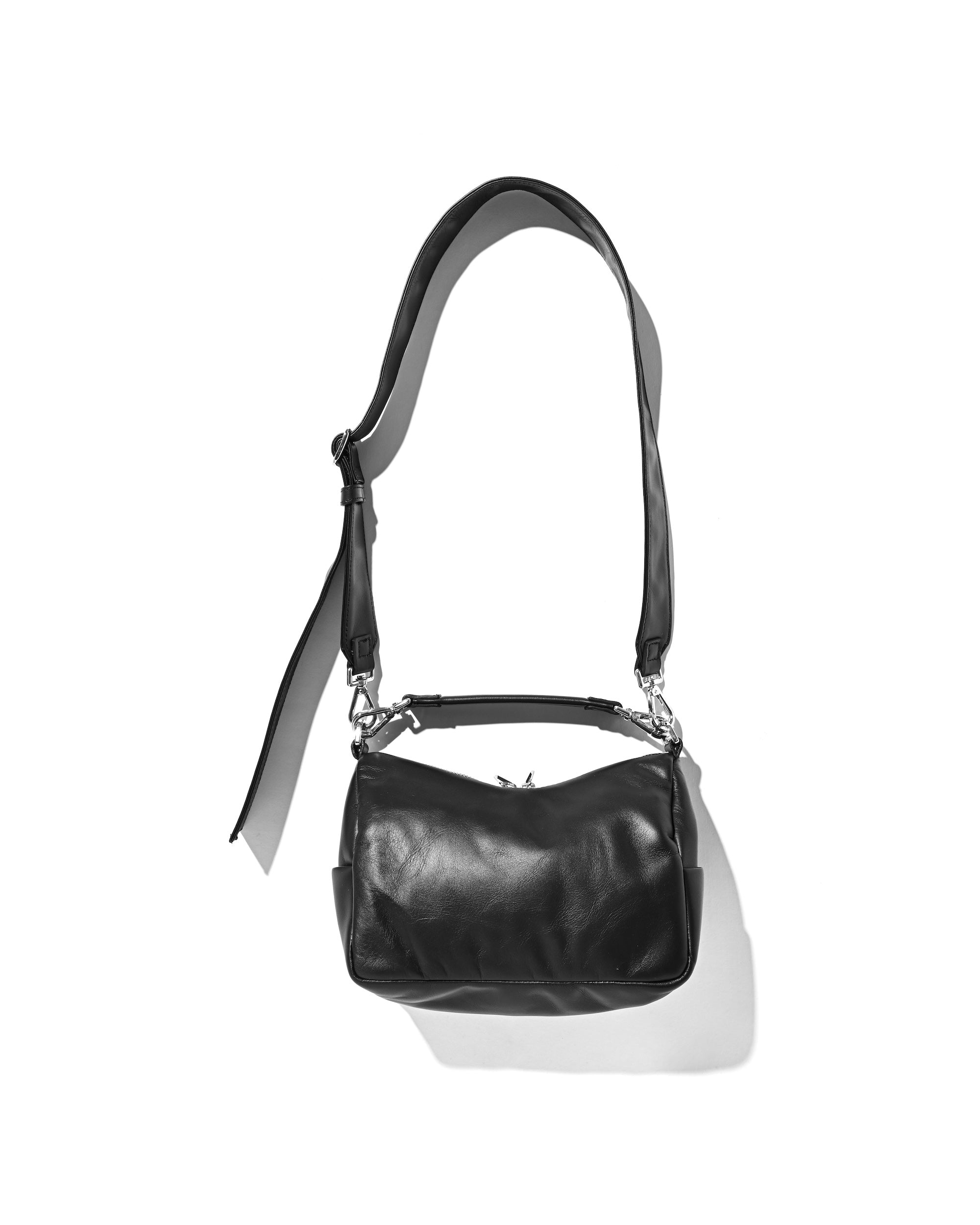 LEATHER DAYOFF BAG MINI (BLACK)