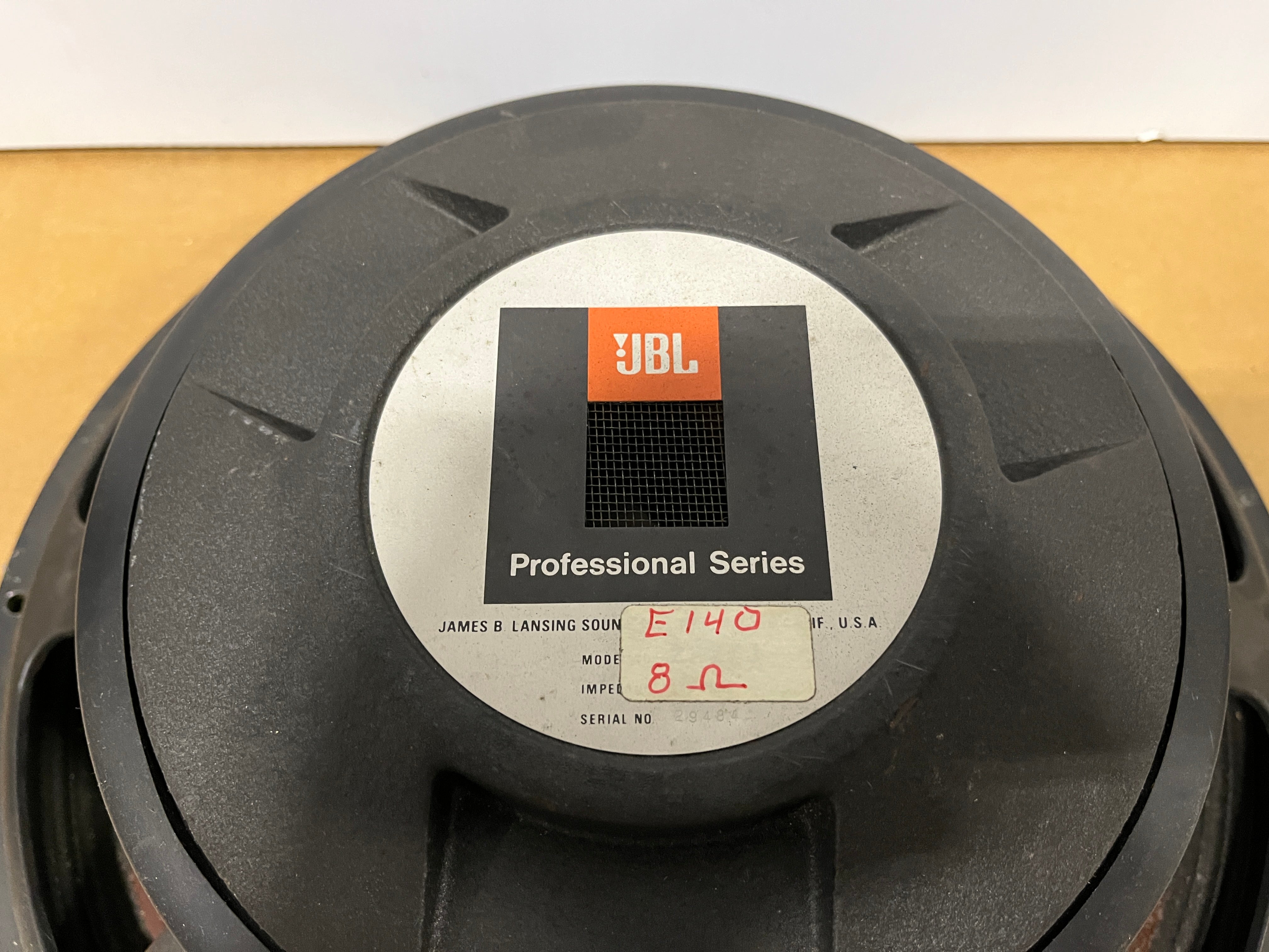 JBL E140-8 Low Frequency 15” Subwoofer, 8 Ohm – CLAIR Used Gear