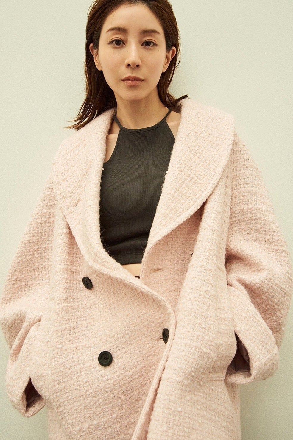 MINAMI TANAKA×CLANE OVER TWEED COAT｜OUTER(アウター)｜CLANE