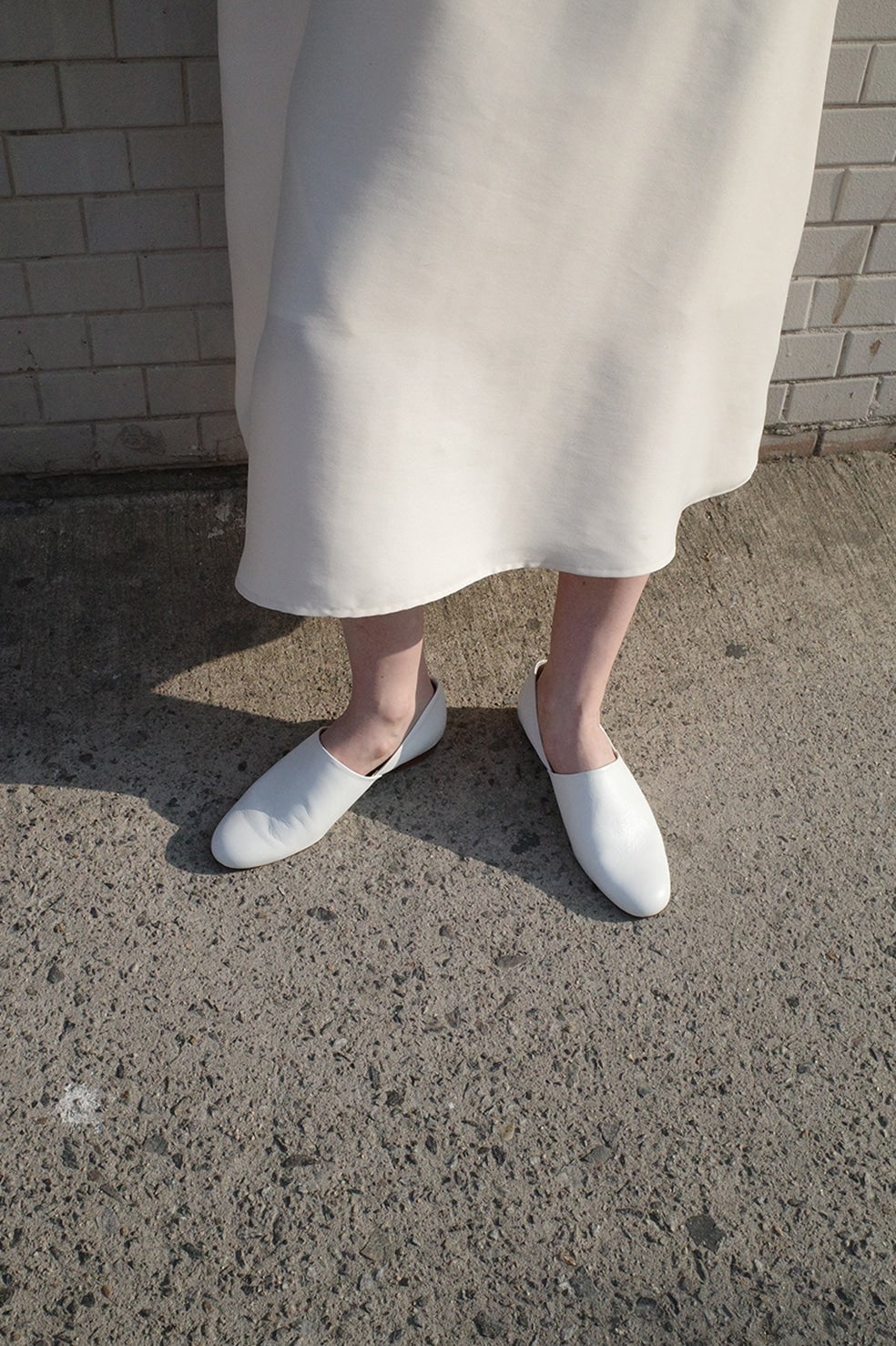 SIDE CUT STACKED HEEL FLAT SHOES｜BAG/SHOES(バッグ/シューズ