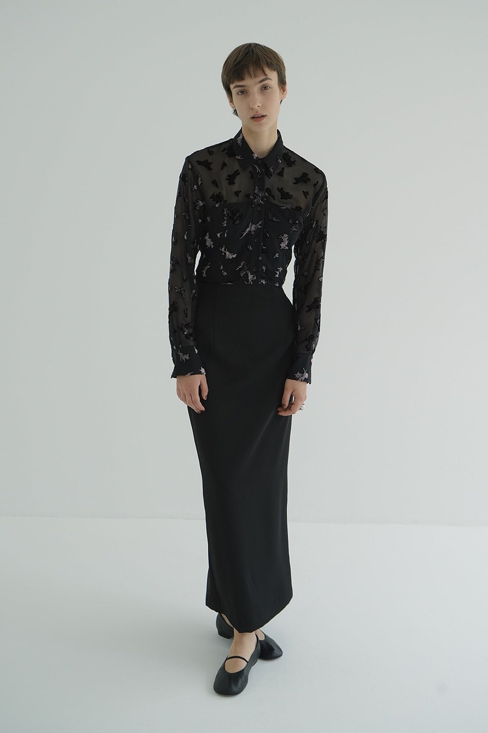 FLOWER OPAL BUSTIER SHIRTS｜TOPS(トップス)｜CLANE OFFICIAL ONLINE