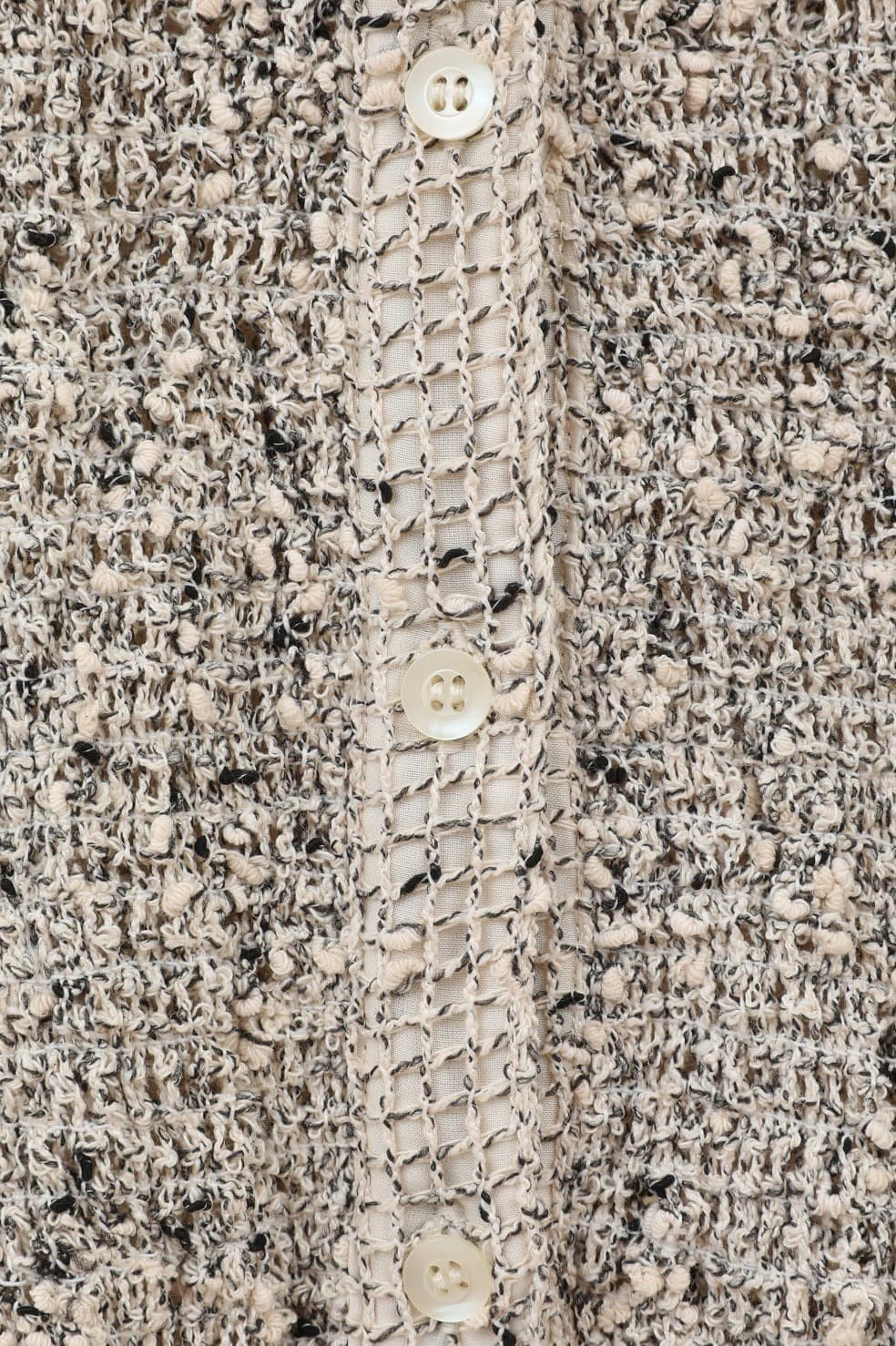 MIX MESH GATHER SHIRT｜TOPS(トップス)｜CLANE OFFICIAL ONLINE STORE