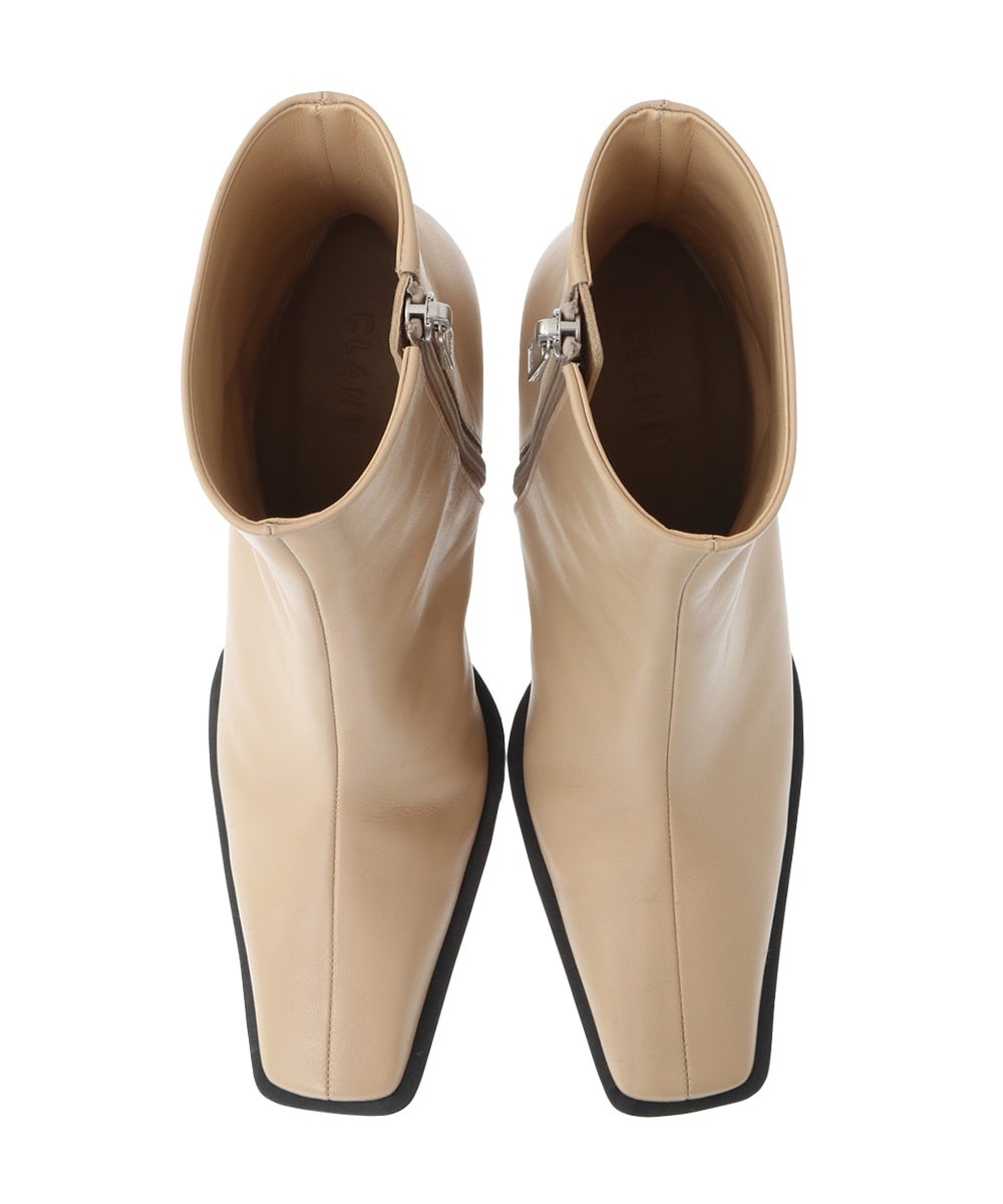 SQUARE EDGE SHORT BOOTS｜BAG/SHOES(バッグ/シューズ)｜CLANE