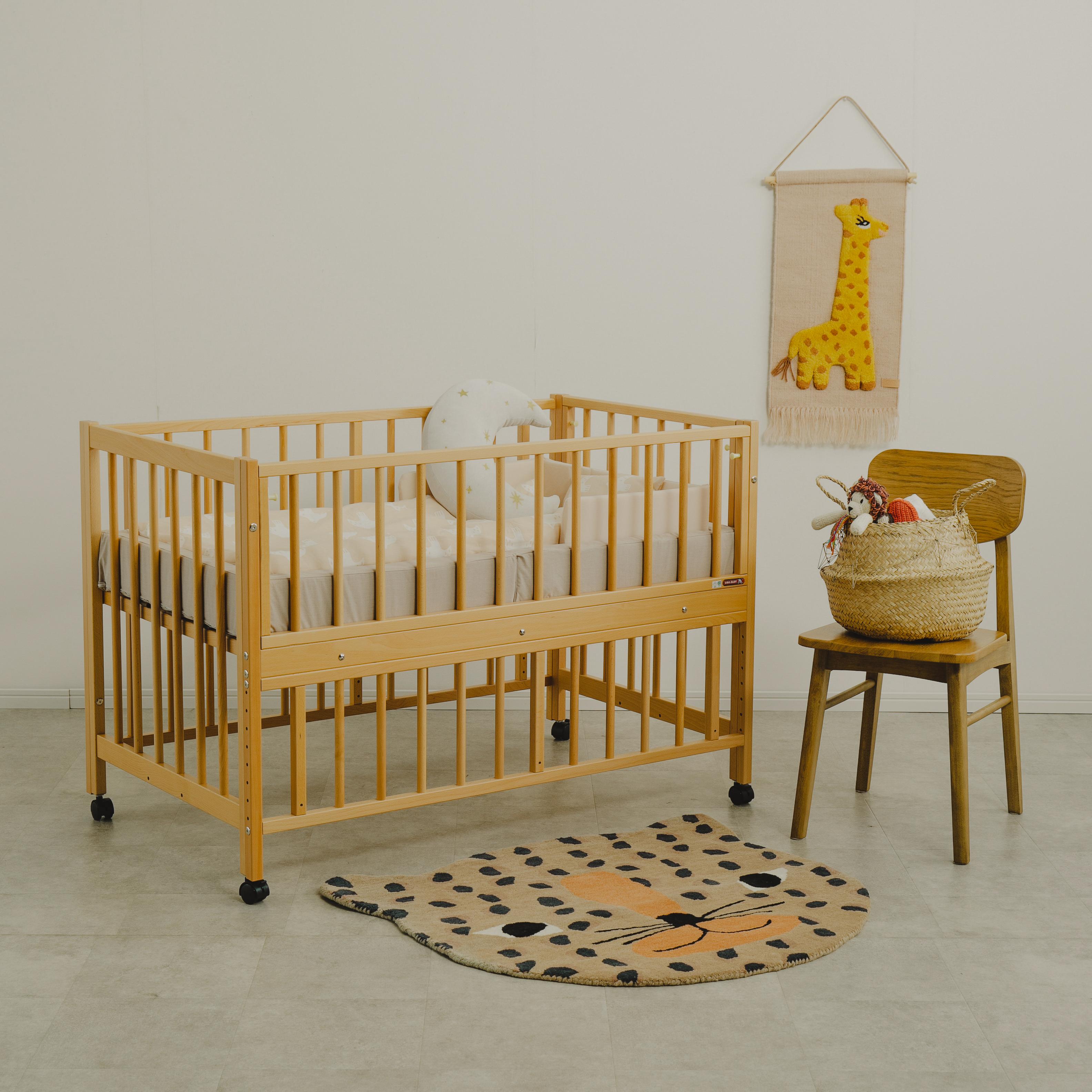 SAWABABY スクレ 添い寝ベビーベッド レギュラーサイズ ハイタイプ